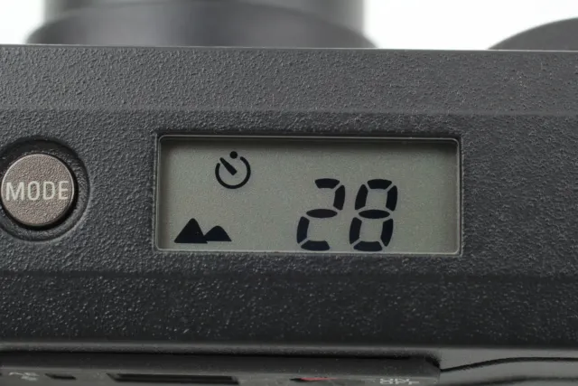 LCD Works [N MINT+++ w/Case]  Ricoh GR1V Black 35mm Film Camera From JAPAN