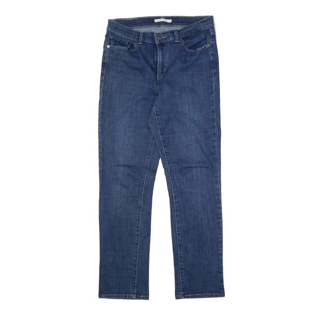 Jeans LEVI'S blu denim da donna regolari dritti W30 L29