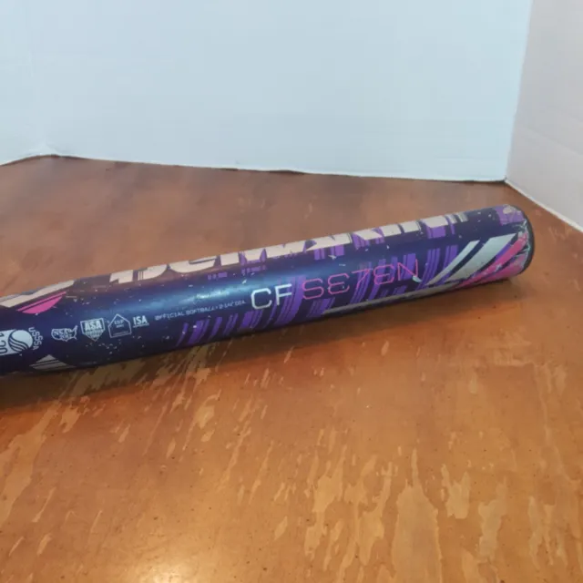 Demarini CF7 HOPE 32"/22oz Composite Fastpitch Softball Bat Purple