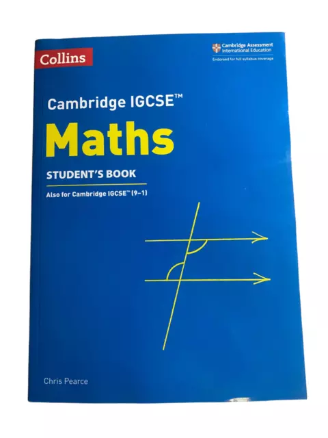 Cambridge IGCSE (TM) Maths Student's Book by Chris Pearce 9780008257798