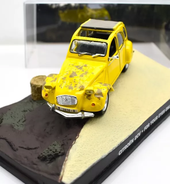 Models Car Of Film 007 James Bond Scale 1:43 Citroen 2CV collection Movie