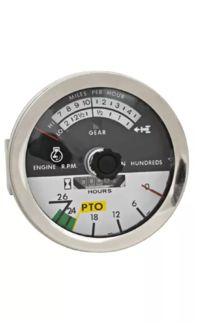New IH International Tractor Tachometer 1066 1086 1466 1486 766 786 886 966 986