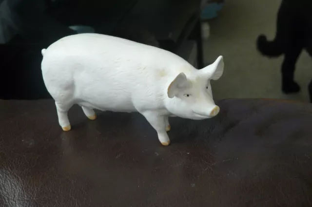 Vintage Beswick Pottery Pig Sow Figurine