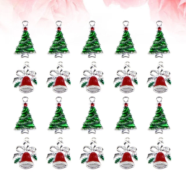 20 Pcs Dekorative Reize Weihnachtsanhänger Zur Schmuckherstellung