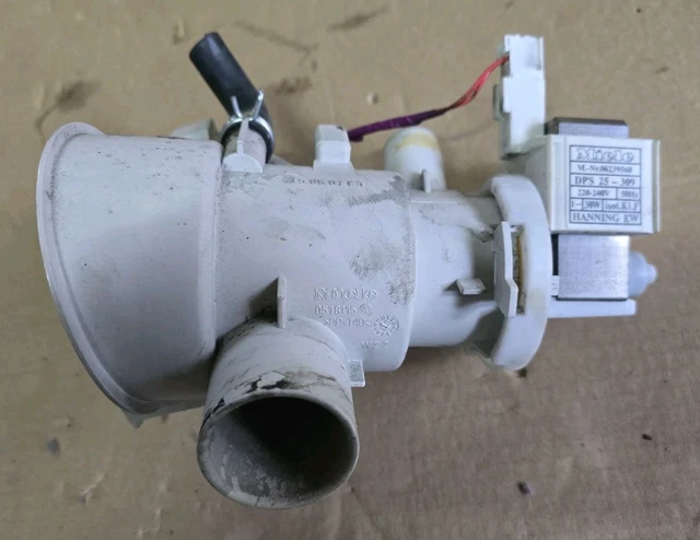 Pompe De Vidange + Boîtier Filtre Pour Lave-linge Miele W300 – Pièce Détachée D'Occasion
