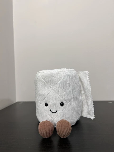 JELLYCAT AMUSEABLES TOILET PAPER ROLL - RETIRED $119.99 - PicClick CA