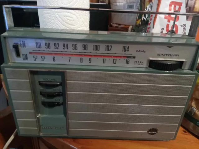 Radio Vintage Mivar Trafem Anni 60 - Funzionante