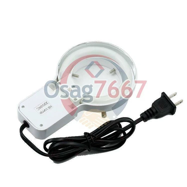 Ring Light Fluorescent For Microscope 8W 60Mm Inside Diameter White 110/220V