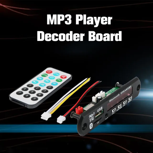 Bluetooth 5.0 MP3 Player Decoder Board FM Radio USB 3,5 mm Module AUX Bluetoo7H
