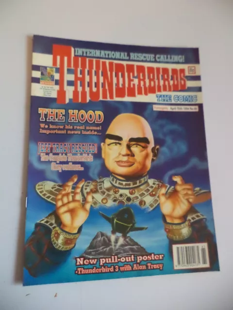 Thunderbirds The Comic Magazine No 65 Old Vintage Magazine 15 April 1994