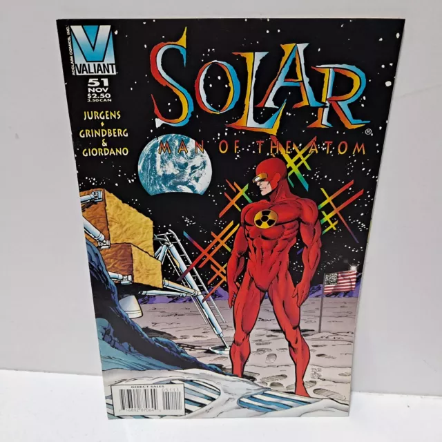 Solar Man of the Atom #51 Valiant Comics VF/NM