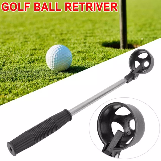 Golf Ball Scoop Golf Ball Pick-Up Retriever Golf Ball Retriever Telescopic Tool