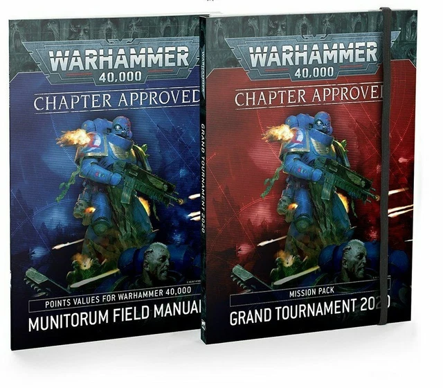 WARHAMMER 40K CHAPTER Approved 2020 & Munitorum Field Manual >NEW