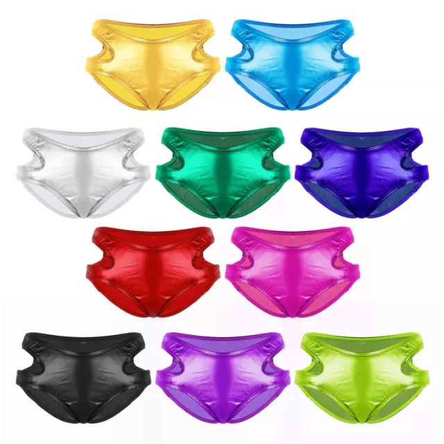 Women Sexy Shiny Panties Bikini Lingerie Underwear Briefs Knickers Booty Shorts