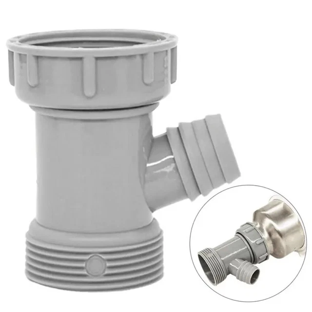 SIMPLE SINK DRAINPIPE Adapter Y-shaped Kitchen Drain Pipe Adapter Home ...