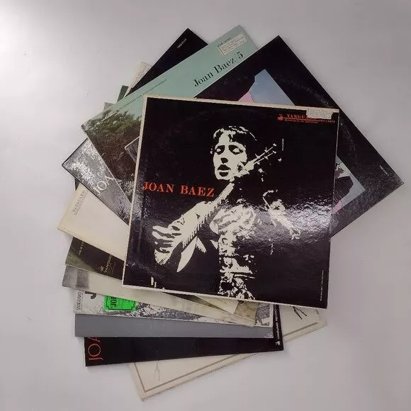 Lot of 11 Joan Baez Vinyl LP Records 1960 - 1973