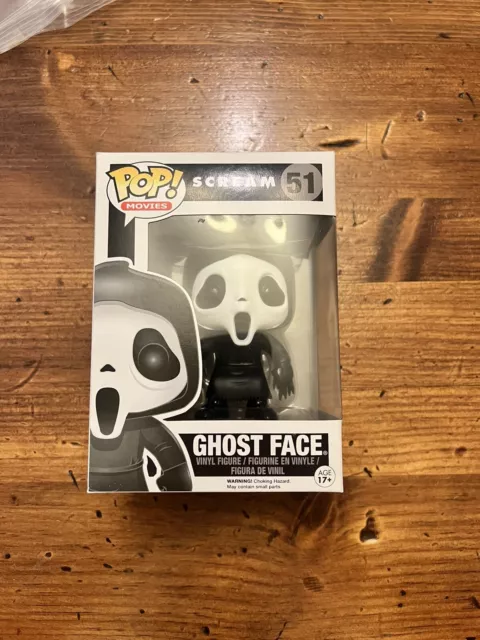 Ghost Face - Scream Funko Pop! Movie Vinyl Figure #51 100% Authentic VAULTED