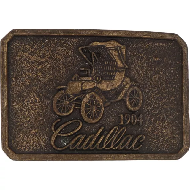 1904 Cadillac Model A Runabout Classic Car Antique 1970s Vintage Belt Buckle