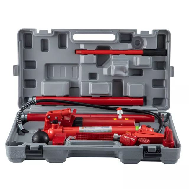 VEVOR 10 T Porta Power Kit Hydraulic Panel Beat Car Body Dent Frame Repair Tool