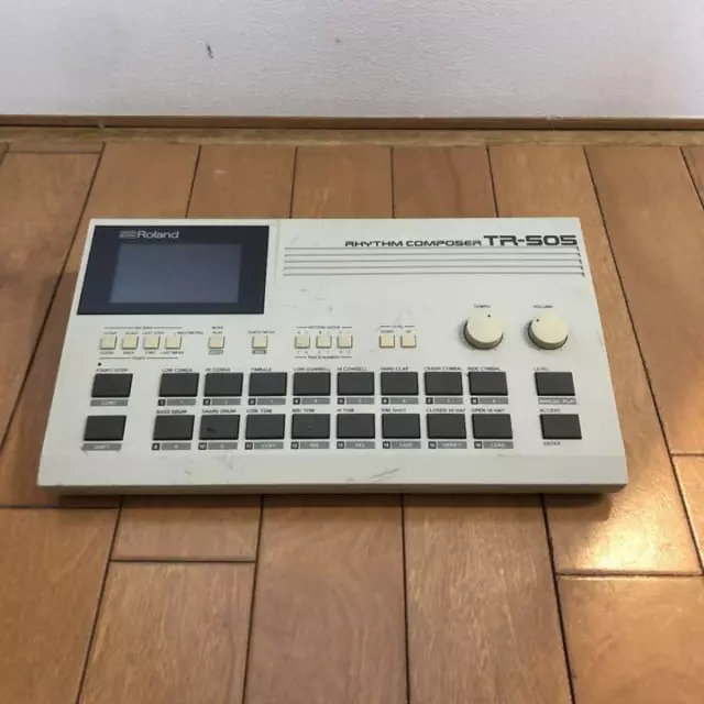 Función de caja de ritmos eléctrica Roland TR-505 Rhythm Composer probada...