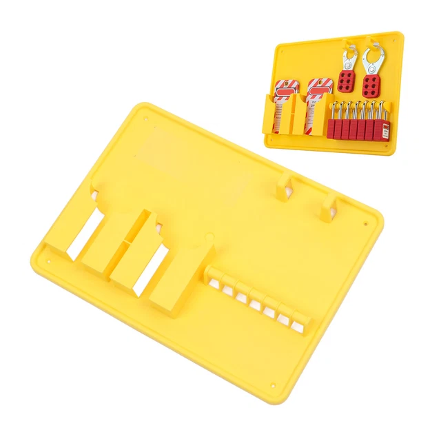 Lockout Station Rugged Screws Open Design Lockout Tagout Board Station For