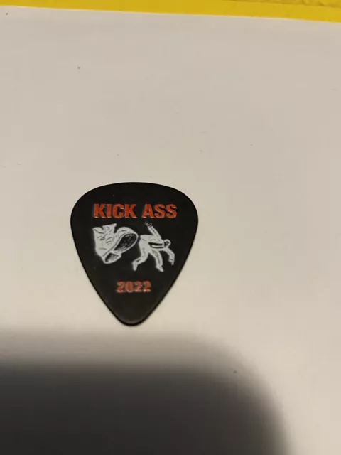 Bryan Adams “Keith Scott”Kick Ass Concert Used Guitar Pick Saskatoon 2022 2