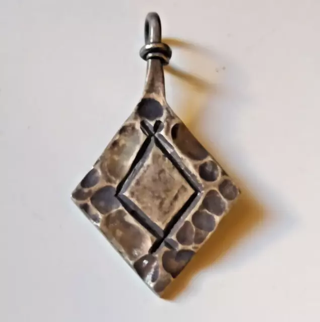 Ancient Pendant Amulet Viking Norse  Medieval Silver 925 Scandinavian Protection 2