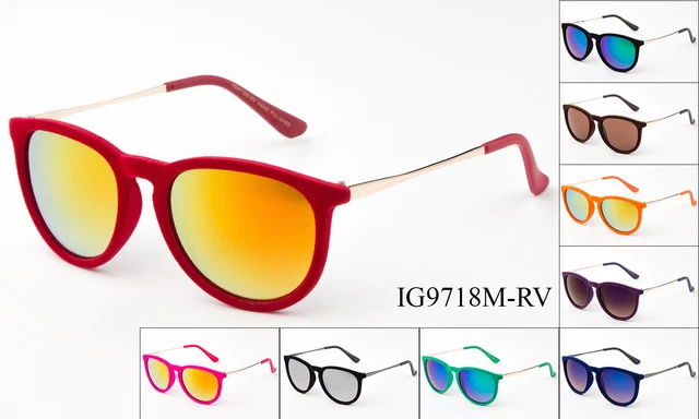 Lunettes De Soleil Rétro Masque Gris - Marque BobSdrunk Faust, Design Italien, UV400