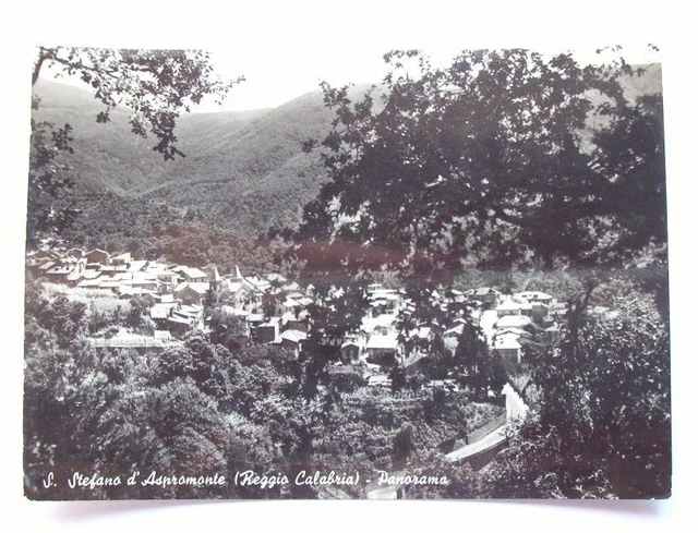 Cartolina S. Stefano d' Aspromonte - Panorama 1958