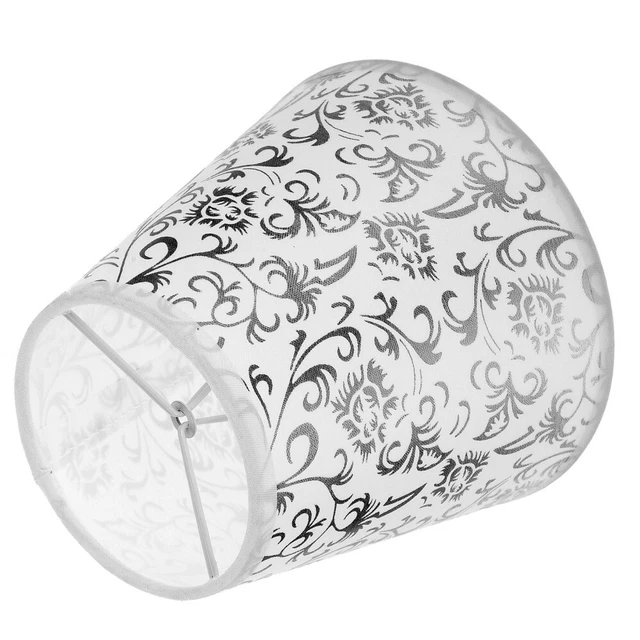 Morbuy Paralume Rotondo in Bambù, Stampa Nordico Diametro 30 cm E27 Paralume Ricambio, Paralume per Lampade da Comodino, Lampada da Tavolo, Lampada da Terra, Lampadario (Colore C