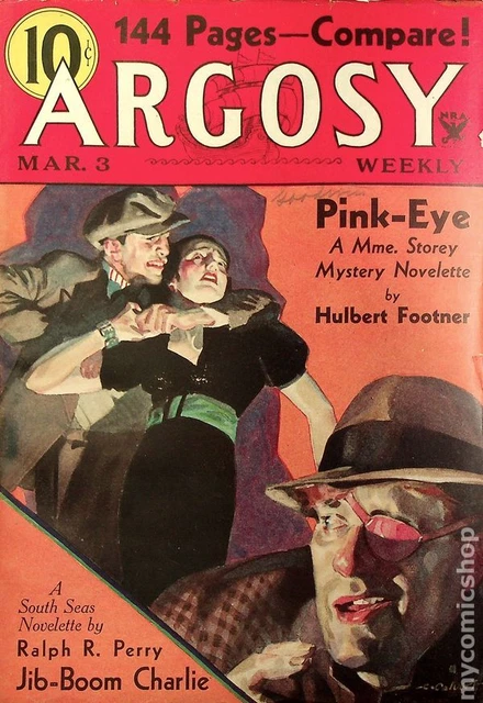 Argosy Part 4: Argosy Weekly Mar 3 1934 GD/VG 3.0 Stock Image