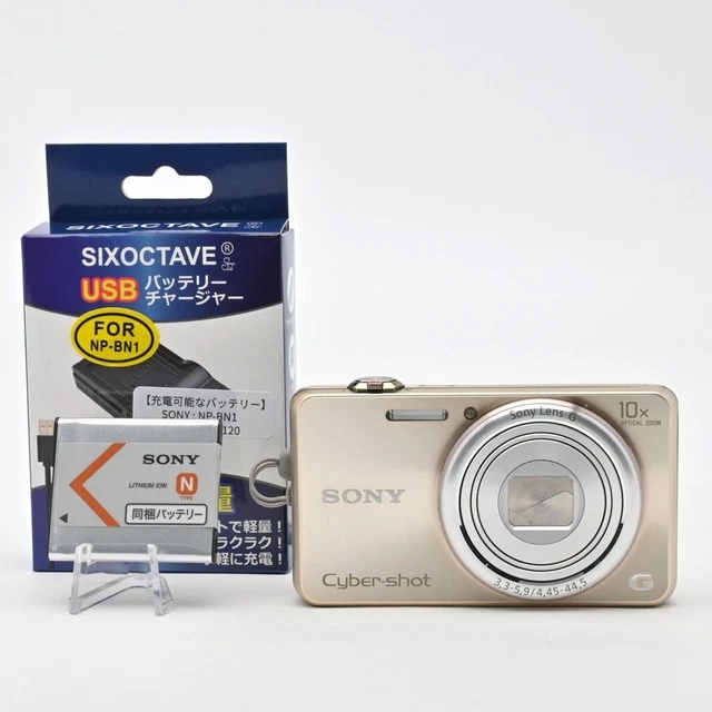 SONY CYBER-SHOT DSC-WX170 Gold Compact Digital Camera [No English