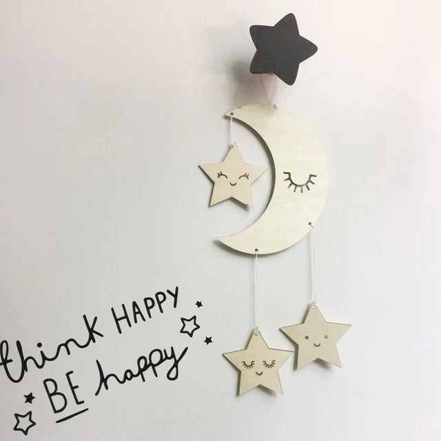 Decorazione bambini bambù stelle ritagli casa celebrità
