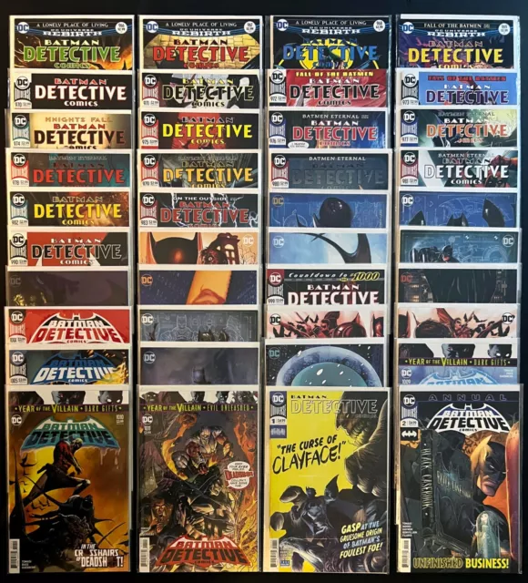 BATMAN 40 Issue Hi-Grade Lot DETECTIVE #966-1011 Mark Brooks Dell Otto Variants