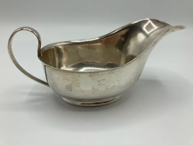 Vintage Silver Plate EPNS A1 Sheffield Sauce Boat Jug