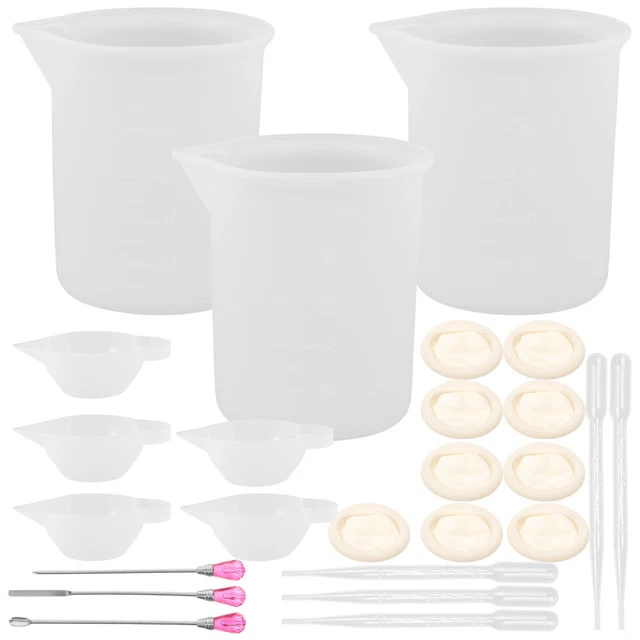 Harz-Schmuckset Kleine Messbecher Für Kristall-Epoxy Schimmel
