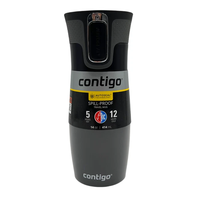 Contigo AUTOSEAL West Loop Vacuum-Insulated Stainless Steel 14 oz. Travel Mug