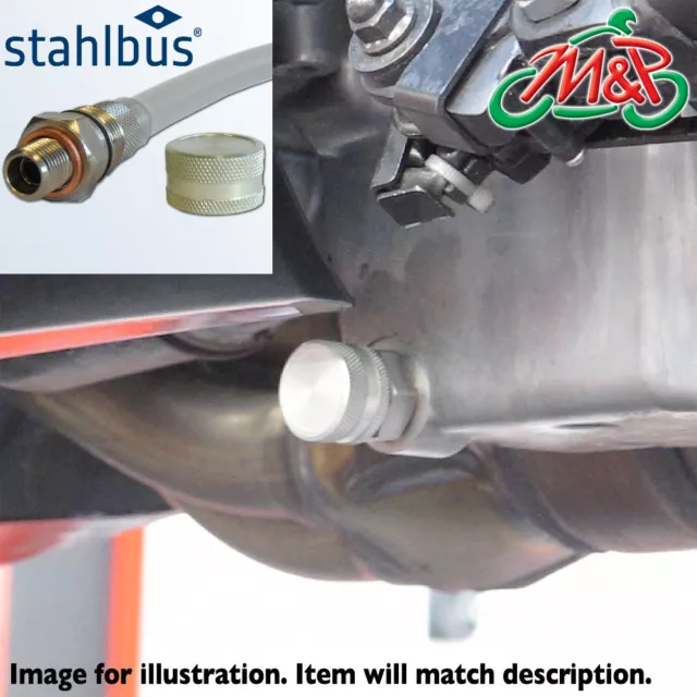 Kawasaki ZZR 600 ZX600E 1993 Stahlbus Oil Drain Valve M12x1.5