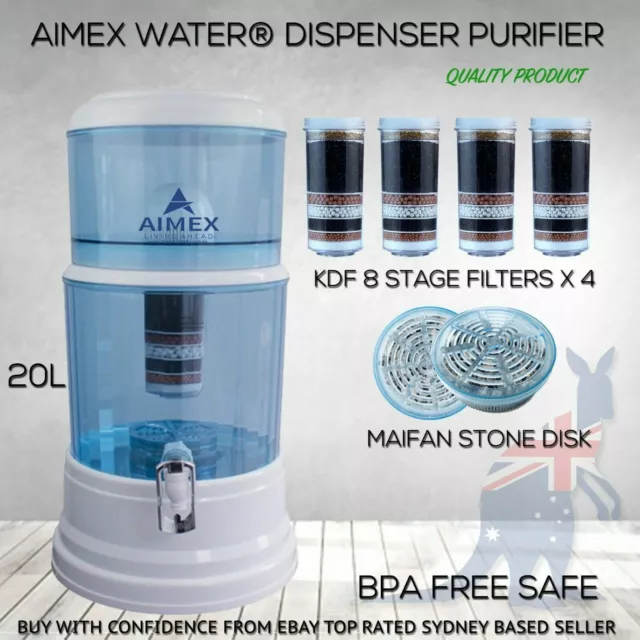 Quinix Alkaline Water Filter / Purifier And Dispenser (20 Liters