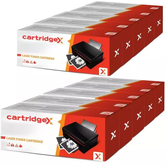 10 x Black Toner Cartridge Compatible with ML-1210D3 for Samsung ML-1010 ML-1200