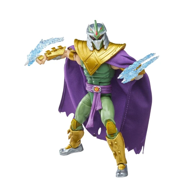 Power Rangers X TMNT Lightning Collection Morphed Shredder Green Ranger MMPR-NEW 6