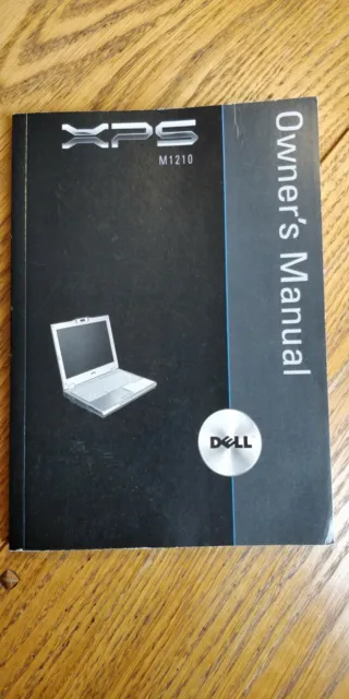 Genuine Dell XPS M1210 Owner's Manual