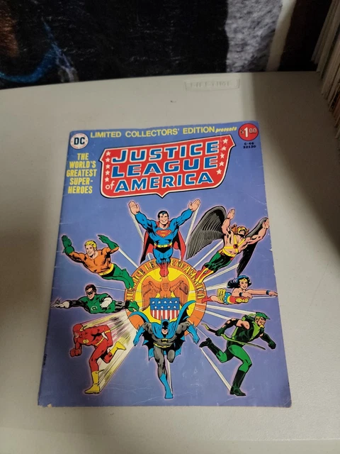 1976 DC treasury Limited Collectors Edition #C-46~JUSTICE LEAGUE OF AMERICA