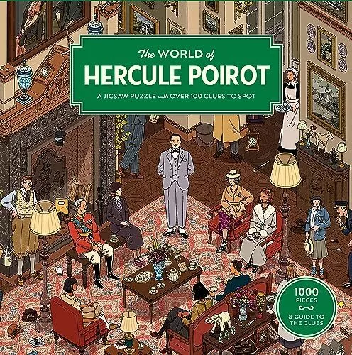 The World of Hercule Poirot: A 1000-Piece Jigsaw Puzzle