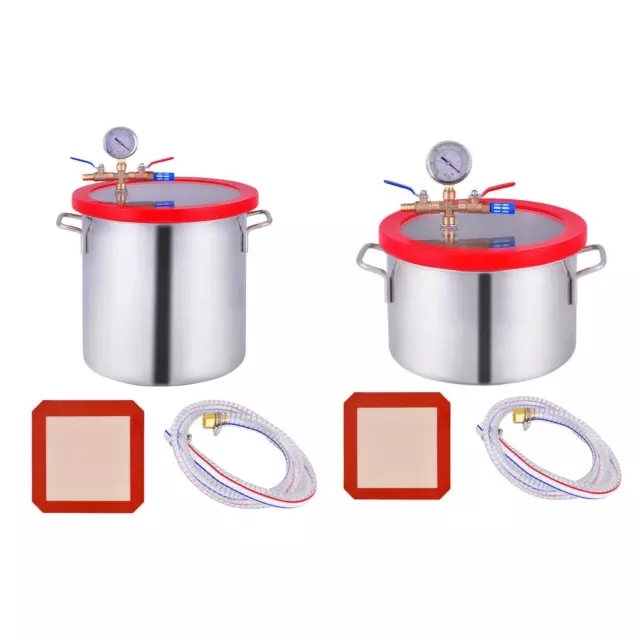 Stainless Steel Chamber Essential Oils Urethanes Vacuum Degassing Chamber