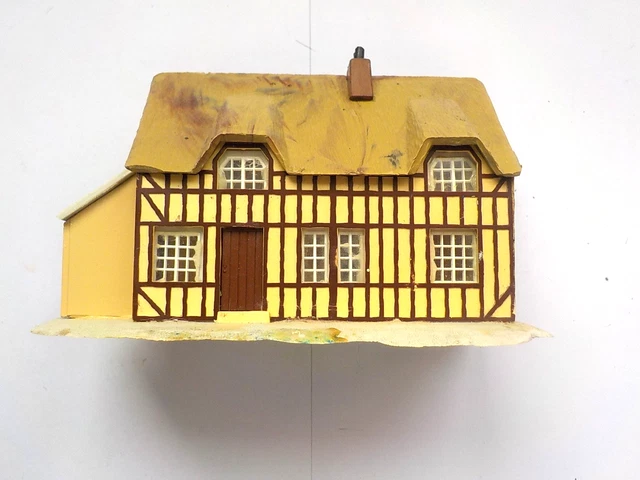 Jouef Train Ho 787 Chaumière Normande – Décor Maquette, État Impeccable