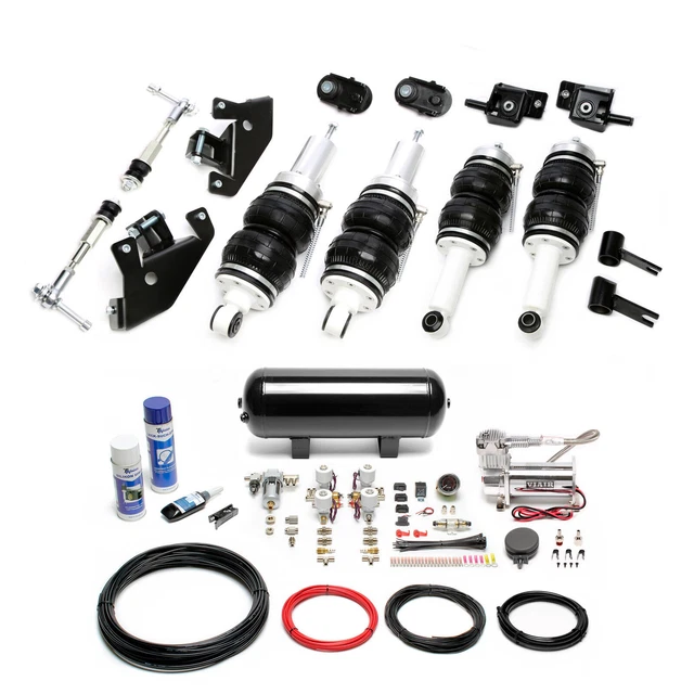 Ta technix Air Châssis Viair Compresseur Kit Noir pour Chevrolet Corvette C4