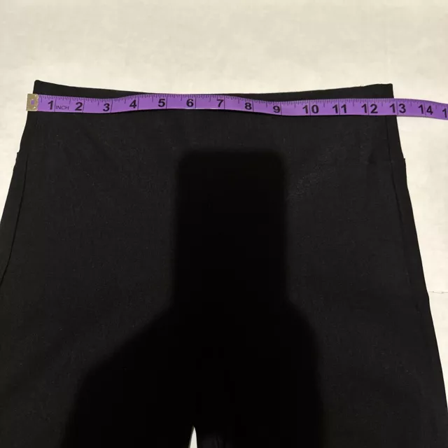 BY•AND•BY Juniors Women’s Size M Black Pants. Straight Leg. Stretchy. 3