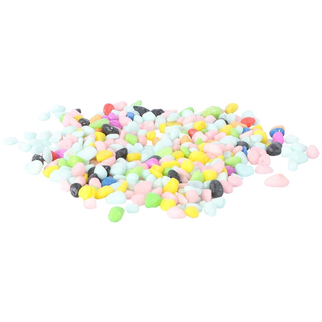 Aquarium Pebbles Fish Tank Color Stone Good Mood Landscape Eding Cobblestone