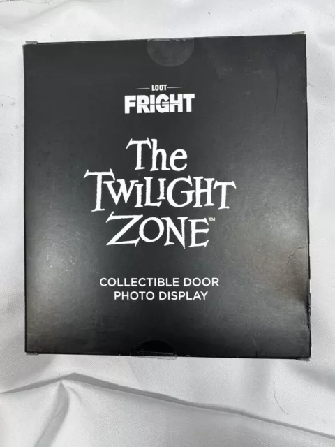 New The Twilight Zone Collectible Door Photo Display Loot Fright Crate